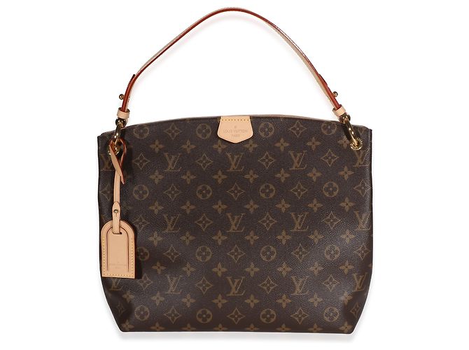 Louis Vuitton Monogram Canvas Graceful MM Marron - vue 8