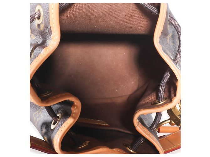 Louis Vuitton Archive Monogram Canvas Noe Cargo Marrone - vista 5