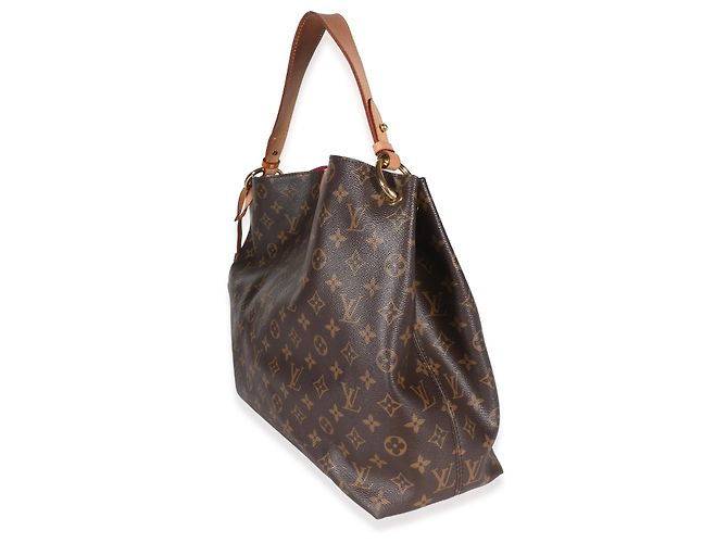 Louis Vuitton Monogram Canvas Graceful MM Marron - vue 3