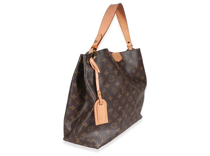 Louis Vuitton Monogram Canvas Graceful MM Marron - vue 4