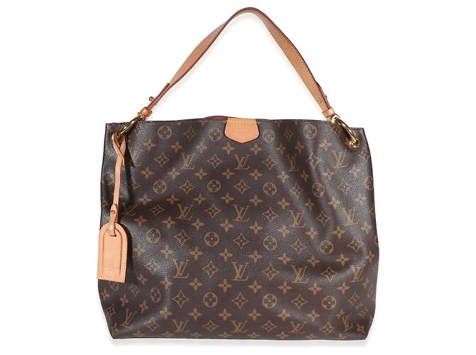 Louis Vuitton Monogram Canvas Graceful MM Marron - vue 8