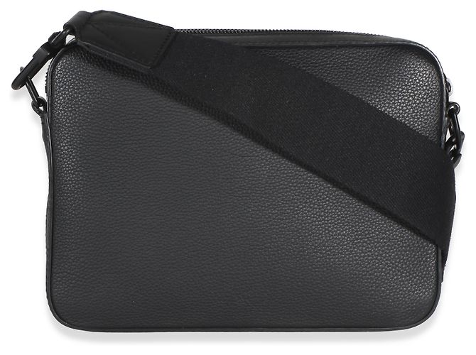 Louis Vuitton Aerogram Fastline Messenger em couro de bezerro preto - vista 2