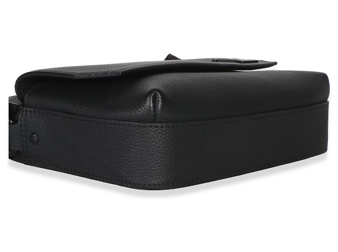 Louis Vuitton Aerogram Fastline Messenger em couro de bezerro preto - vista 7