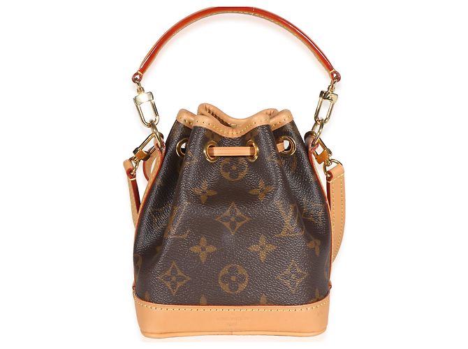 Louis Vuitton Monogram Canvas Nano Noe NV Marrom - vista 2