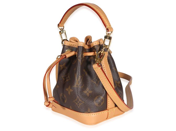 Louis Vuitton Monogram Canvas Nano Noe NV Marrom - vista 3
