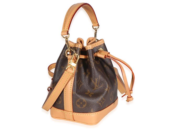 Louis Vuitton Monogram Canvas Nano Noe NV Marrom - vista 4