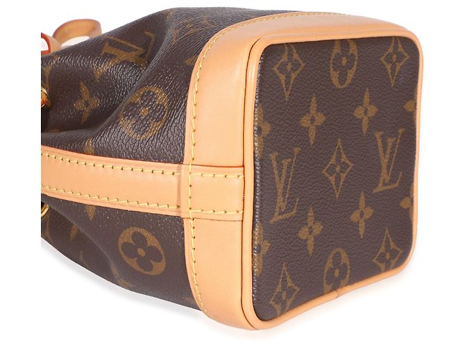 Louis Vuitton Monogram Canvas Nano Noe NV Marrom - vista 7