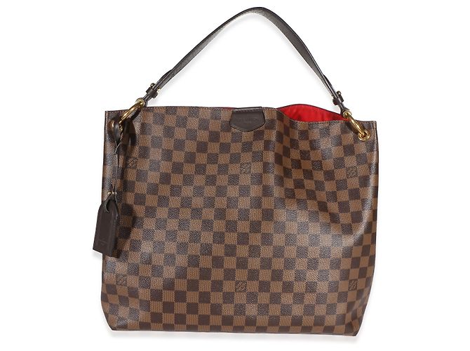 Louis Vuitton Damier Ebene Canvas Graceful MM Marrone - vista 8