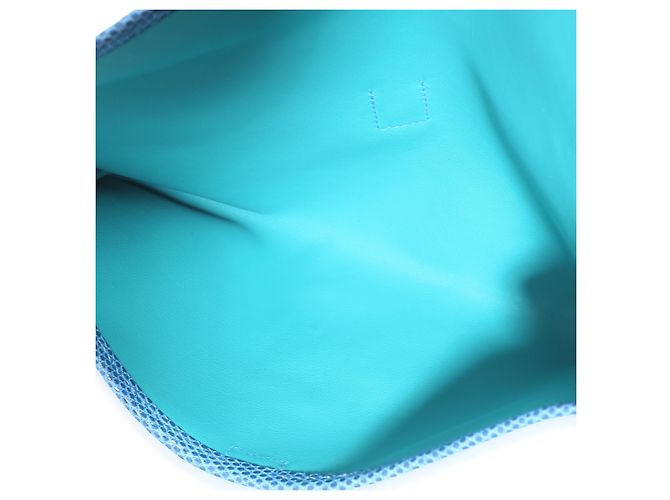 Hermès Swift Lizard Jige Elan Touch 29 Blau - Ansicht 5