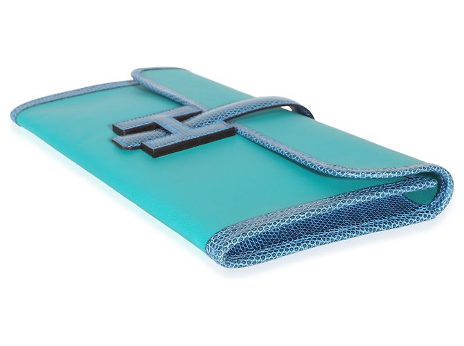 Hermès Swift Lizard Jige Elan Touch 29 Blau - Ansicht 6