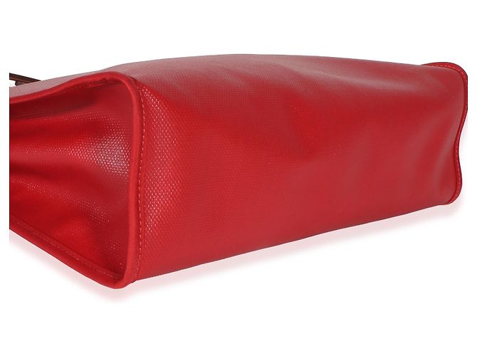 Hermès Rouge Piment Vache Hunter Berline Herbag Zip 31 PM PHW Rot - Ansicht 7