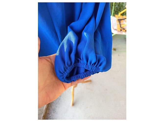 Vestido asimétrico Balenciaga azul - vista 12