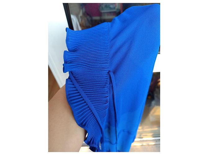 Vestido asimétrico Balenciaga azul - vista 13