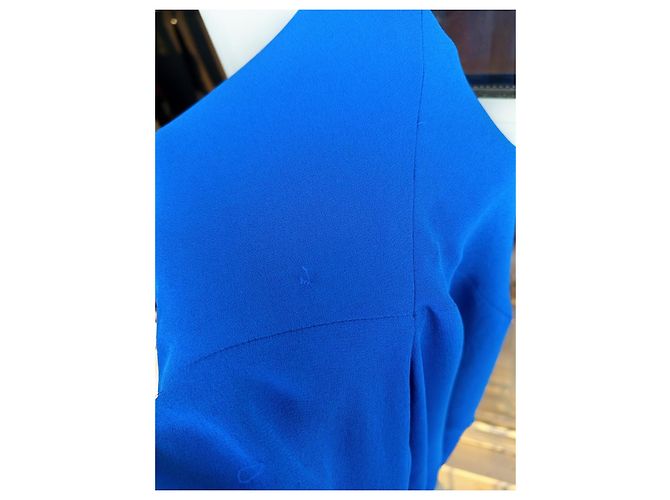 Vestido asimétrico Balenciaga azul - vista 14