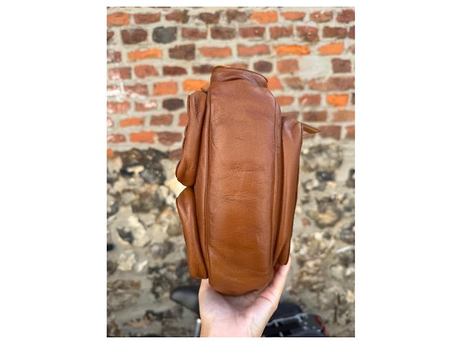 Miu Miu Borsa a Tracolla in Pelle Marrone - vista 11