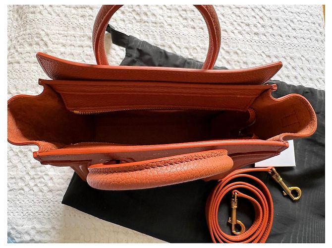Céline Micro Luggage Handtasche in Braun - Ansicht 4