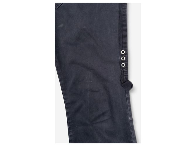Dolce & Gabbana Dolce Gabbana 2000er 3-teiliges Bondage Denim Bustier Set Schwarz - Ansicht 13