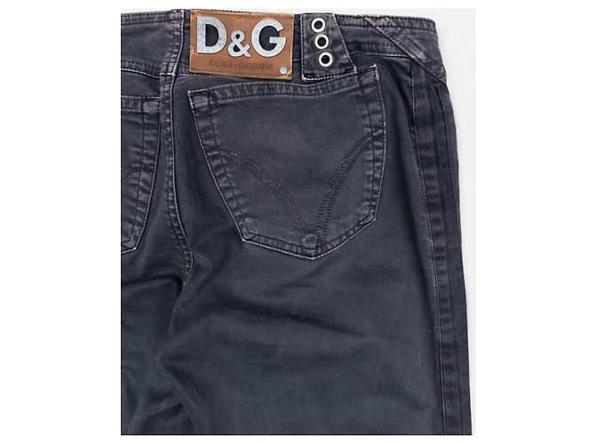 Dolce & Gabbana Dolce Gabbana 2000s 3-Piece Bondage Denim Bustier Set - view 16