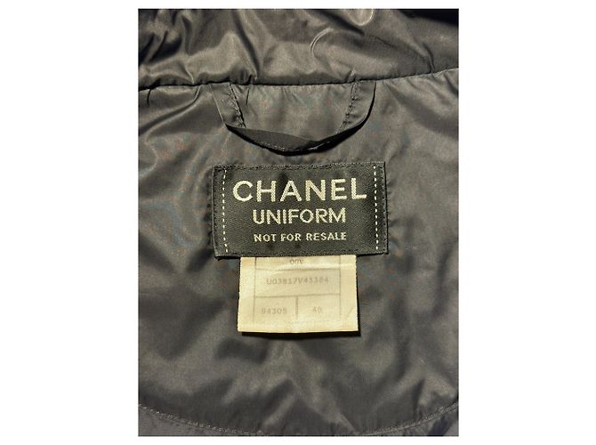 Chaleco biker acolchado CC Chanel by Karl Lagerfeld años 2010 Negro - Ansicht 5