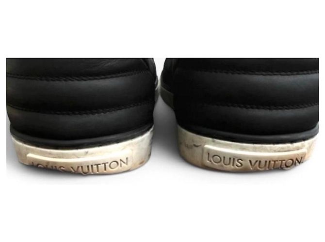 Louis Vuitton "Love" Stellar Sneakers Alte Nero - vista 6