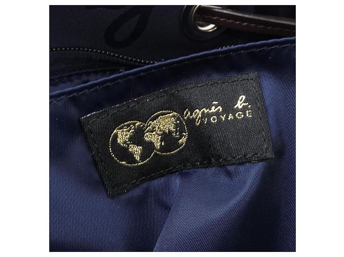 Autre Marque Sac agnes b. Bleu Bleu Marine - vue 5