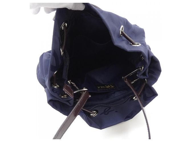 Autre Marque Sac agnes b. Bleu Bleu Marine - vue 6