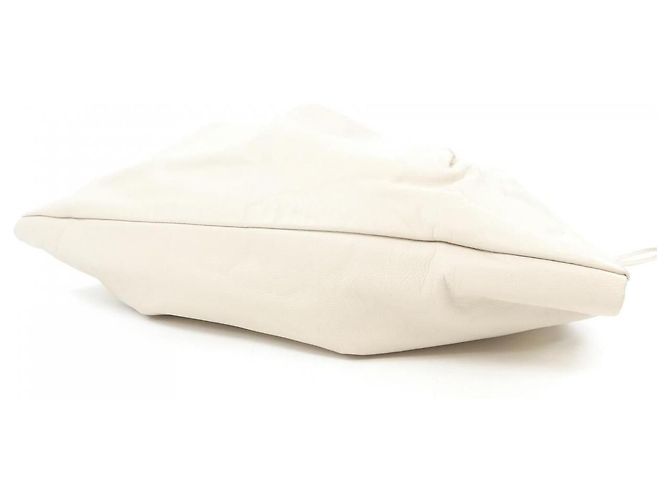 Autre Marque Bolsa tote STUDIOAMELIA de couro bege - vista 4