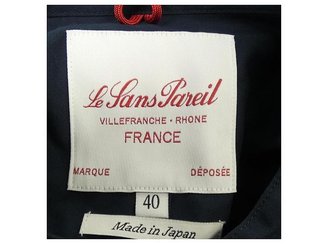 Autre Marque Le sans Pareil Hemd Blau Marineblau - Ansicht 4
