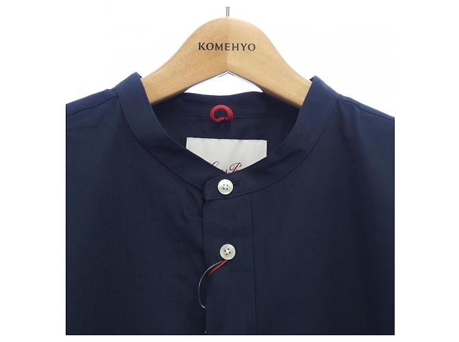 Autre Marque Le sans Pareil Hemd Blau Marineblau - Ansicht 5