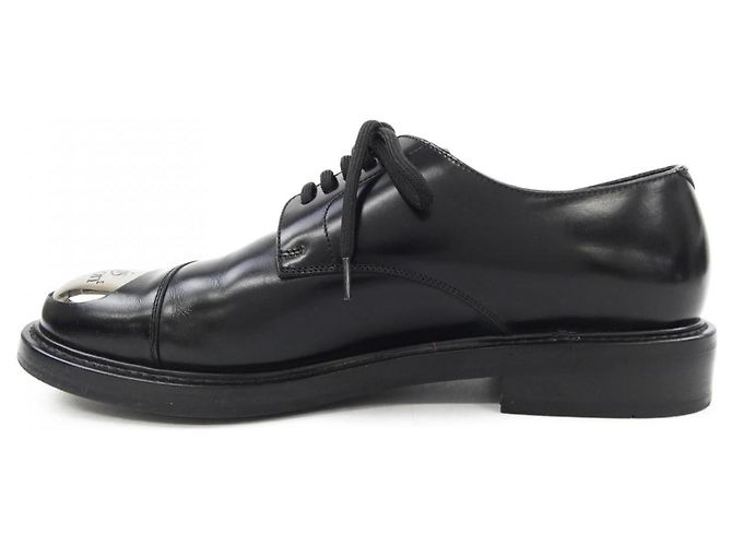 Scarpe Louis Vuitton Voltaire Line NIGO Nero - vista 2