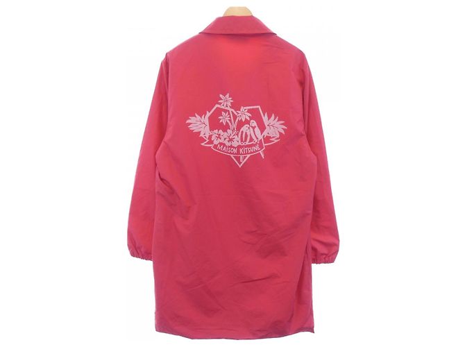 Autre Marque Maison Kitsuné Mantel Pink - Ansicht 2