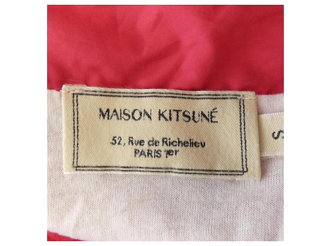 Autre Marque Maison Kitsuné Mantel Pink - Ansicht 4