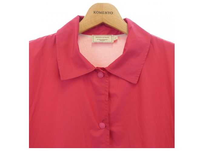 Autre Marque Maison Kitsuné Mantel Pink - Ansicht 5
