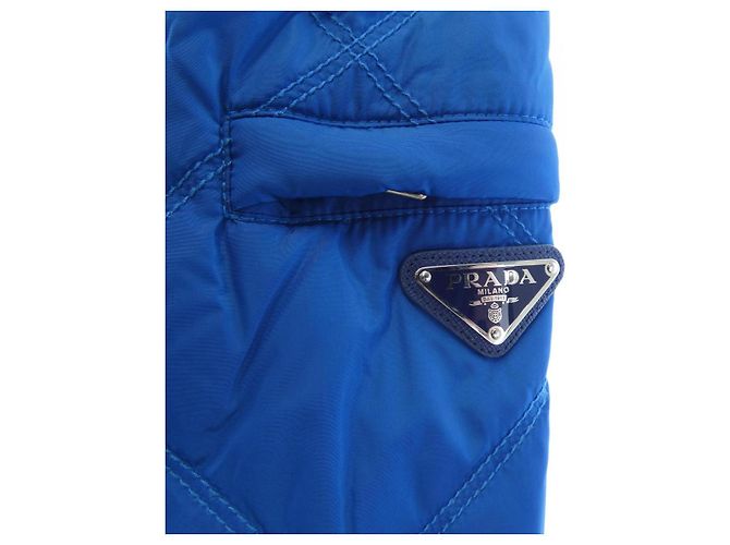 Prada Triangle Logo Daunenjacke - Ansicht 7