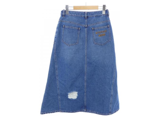 Falda Boutique Moschino Azul - vista 2