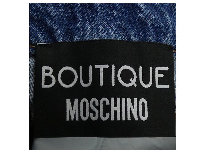 Falda Boutique Moschino Azul - vista 4