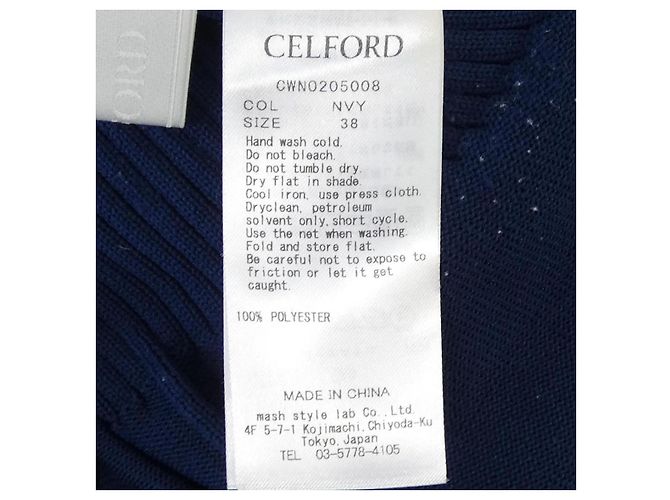 Autre Marque Abito CELFORD blu navy - vista 3