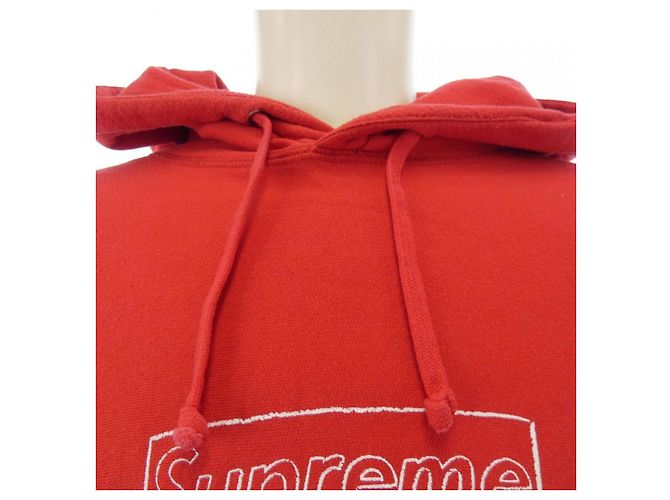 Supreme KAWS Chalk Logo Hoodie - vista 5