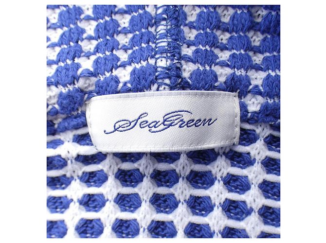 Autre Marque Sudadera con capucha SEA GREEN Blanco Azul - vista 4