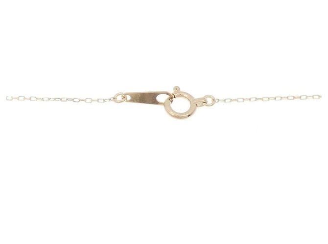 Autre Marque Collana in K10YG, zirconia cubica e perle d'acqua dolce D'oro - vista 5