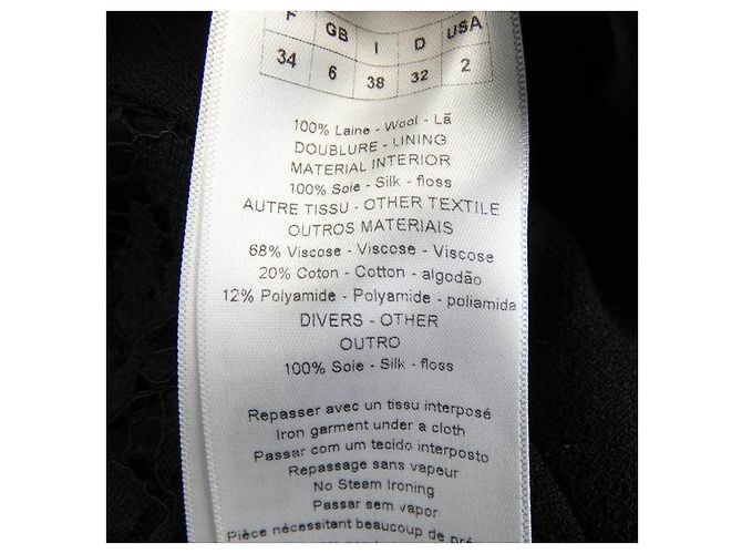 Autre Marque Abito nero Christian Dior - vista 3