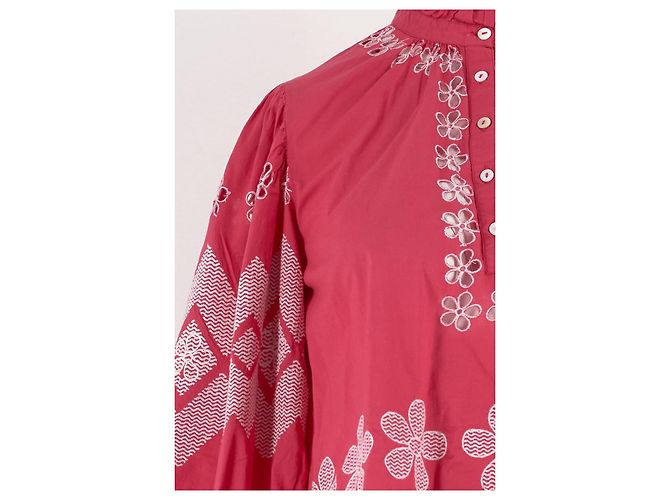 Top de algodão rosa Antik Batik - vista 3