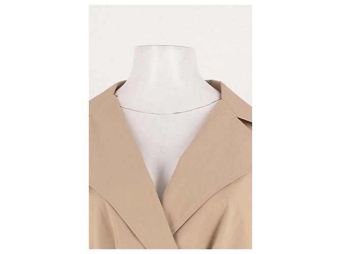 Gabardina de algodón beige Max Mara - vista 2