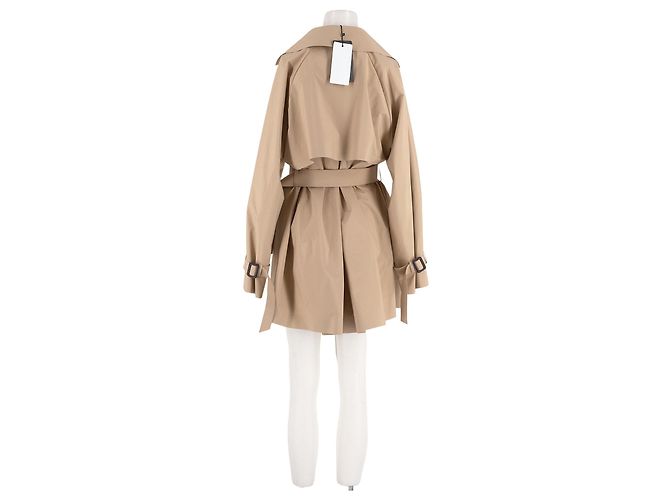Gabardina de algodón beige Max Mara - vista 6