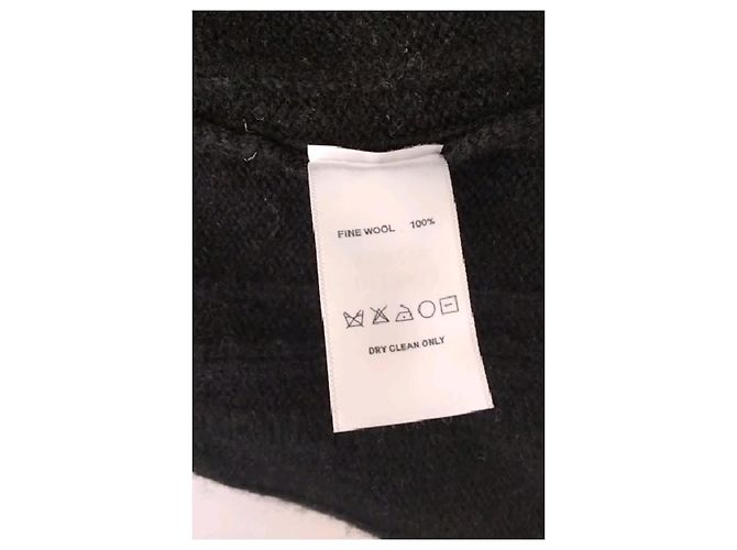 Autre Marque Camisola de lã preta ALMINA CONCEPT Preto - vista 8