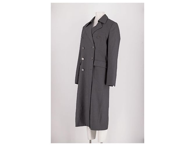 Autre Marque Cappotto lungo grigio - vista 4
