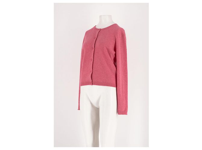 Vanessa Seward Kaschmir-Cardigan rosa Pink - Ansicht 4