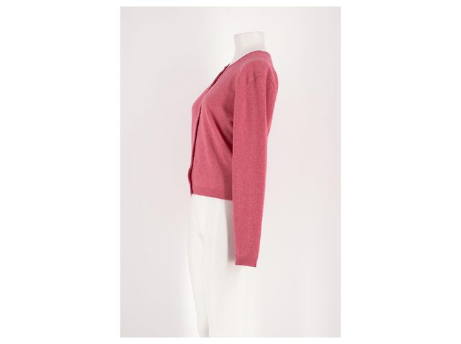 Vanessa Seward Kaschmir-Cardigan rosa Pink - Ansicht 5