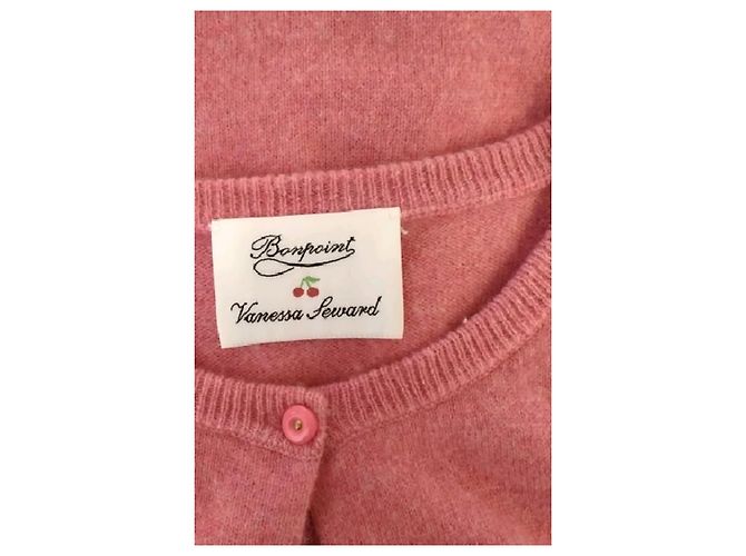 Vanessa Seward Kaschmir-Cardigan rosa Pink - Ansicht 7