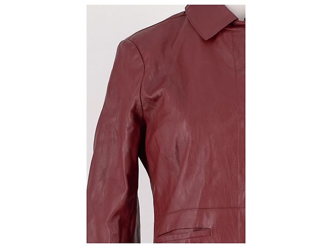 Autre Marque I.AM.GIA Red Long Jacket Viscose - view 3